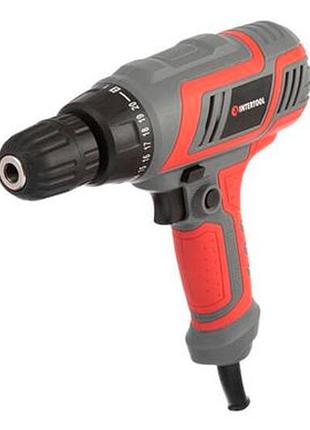 Ve шуруповерт сетевой intertool 320 new version вт для сверления и закручивания винтов безударный элек n6w_ver 3