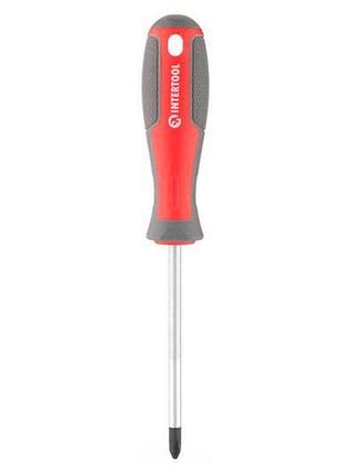 Ve отвертка intertool ph2 100 new version мм с магнитным наконечником для мастеров и домашнего использ n6w_ver 5