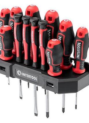 Ve набір викруток intertool ph new version x sl storm 12 шт професійний інструмент для роботи в майсте n6w_ver 4
