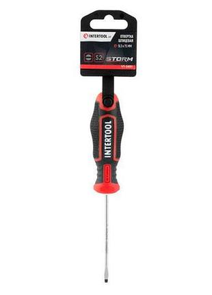 Ve отвертка intertool sl3 75 new version мм storm профессиональная викрутка с магнитным наконечником д n6w_ver 7