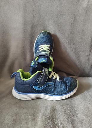 Кроссовки текстильные легкие на липучках для мальчика р.31 мокасины кеды