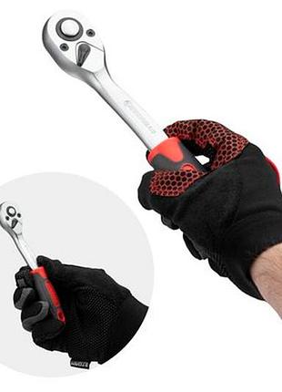 Ve набор инструмента intertool 1/4" new version x 1/2" 110ед red для ремонта и сборки домашнего мастер n6w_ver 10