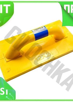 Ve тертка поліуретанова maxilex 120х240мм new version будівельна терка для вирівнювання поверхні шпате n6w_ver