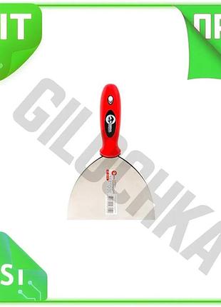 Ve шпатель нержавеющий intertool 150 new version мм для отделки фасадов и внутренних работ шпатель для n6w_ver