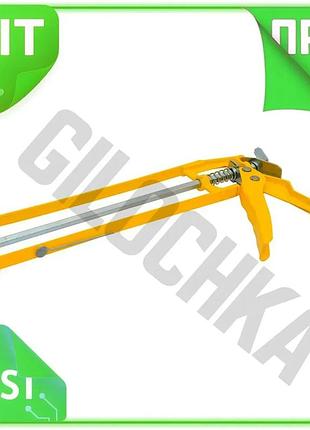 Ve пистолет для силикона mastertool new version скелетный 225 мм для герметика и монтажа окон дверей к n6w_ver
