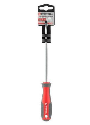 Ve отвертка sl5 intertool 150 new version мм с магнитным наконечником для монтажа и демонтажа крепежа n6w_ver 7