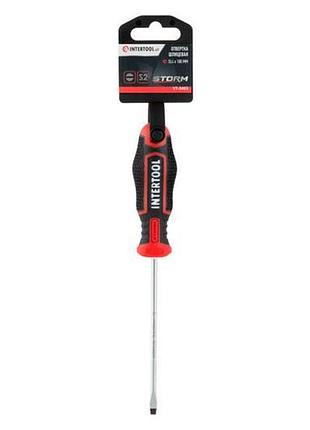 Ve отвертка intertool storm sl4 new version 100 мм для профессионалов с магнитным наконечником викрутк n6w_ver 7