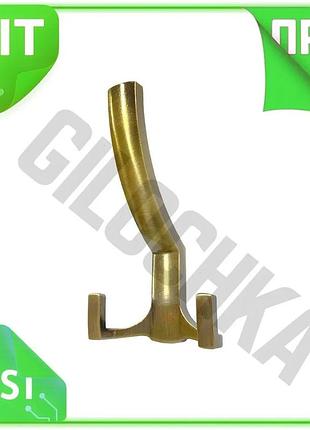 Ve крючок тройной скрытый fzb new version бронзовый для ванной прихожей кухни для полотенец и одежды n6w_ver