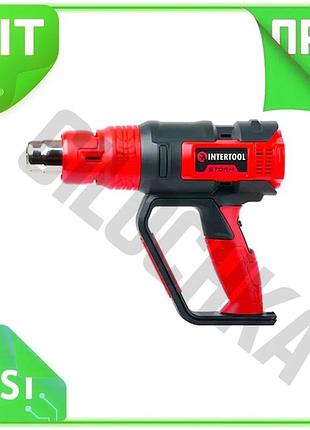 Ve фен промисловий intertool storm new version 2000 вт для паяння та зварювання розм'якшення пластику n6w_ver