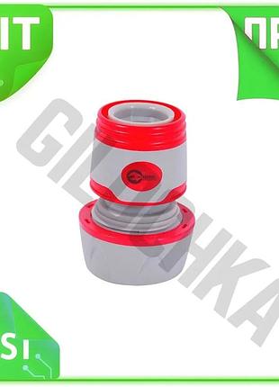Ve коннектор для шланга с new version аквастопом intertool 3/4 x 1/2 для полива 1/2 быстрое соединение n6w_ver