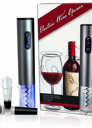 Электрический штопор для вина electric opener va32g. умный штопор. винные наборы сомелье