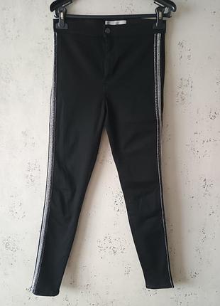 Джинси жіночі topshop joni, чорні