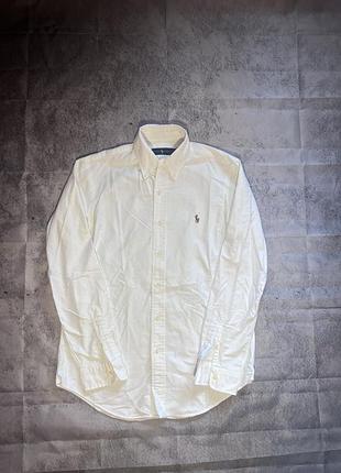 Біла сорочка polo ralph lauren s