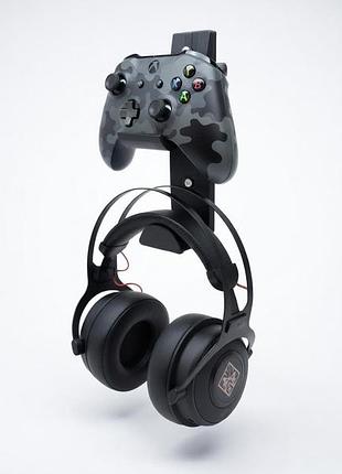 Настенный держатель для геймпада xbox и гарнитуры