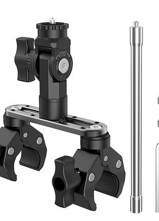Кріплення для insta360 на мотоцикл баггі квадроцикл подвійний краб ac prof al-51