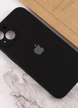 Чехол silicone case full camera protective (aa) для apple iphone 15 (6.1") черный / black 4