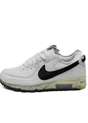 Мужские кроссовки nike air max 90 x terrascape white black / smb+ 🔗