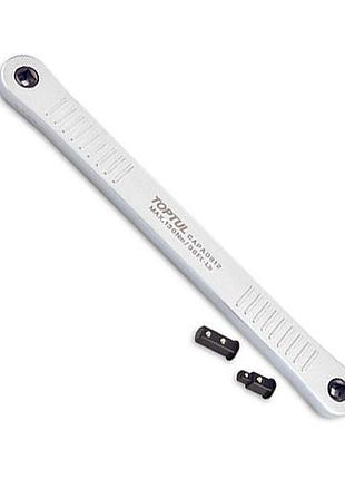 Подовжувач-редуктор для роботи в обмеженому просторі 3/8"x1/4", 3/8x3/8 з адаптерами toptul capa0812