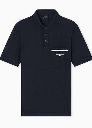 Нова футболка поло armani exchange s pique polo