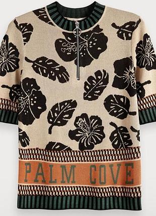Scotch & soda, нова блуза, футболка, колекція palm cove