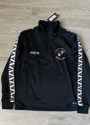 Нова футбольна кофта mitre delta quarter zip top, розмір my (140-152 см)