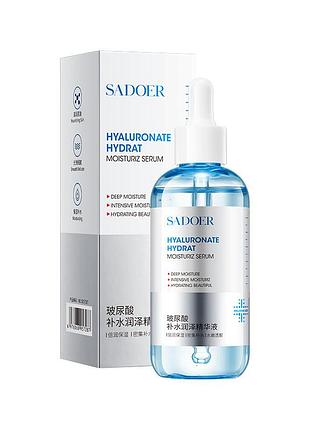 Увлажняющая сыворотка с гиалуроновой кислотой sadoer hyaluaronate hydrat moisturiz serum 120мл