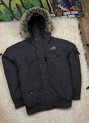 Оригинальный мужской пуховик куртка бомбер the north face hyvent 550