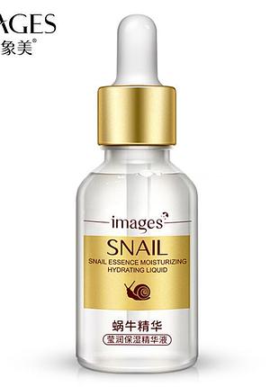 Сироватка з ліфтинговим ефектом images snail essence з муцином равлика та гіалуроновою кислотою 15 мл