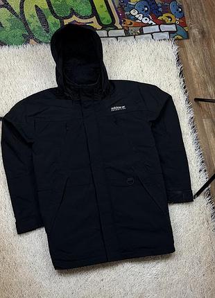 Оригинальный мужской пуховик парка куртка adidas adventure cordura
