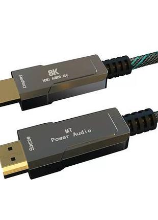 Кабель hdmi mt-power reinforced deluxe 8k 7.5м