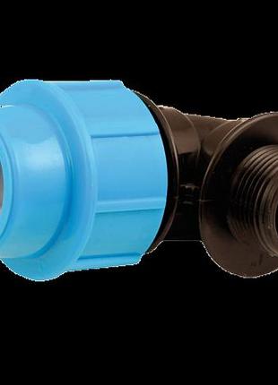 Коліно з зовнішньою різьбою 25x3/4" unisera