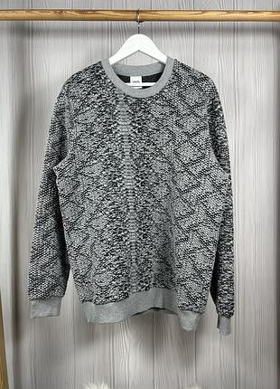 Zara snake skin светр кофта з шикарним дизайном оригінал розмір xl