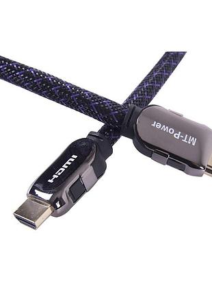 Кабель hdmi mt-power hdmi 2.0 elite 15 м