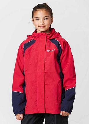 Детская курточка ветровка berghaus на девушку 5-6роков весна с капюшоном