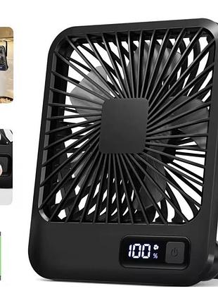 Новый usb вентилятор с аккумулятором 2000 mah от powerbank,вентилятор портативный  аккумуляторний від павербанку,охолоджувач повітря з акб