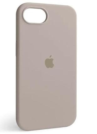 Чехол fiji silicone case для apple iphone 16e бампер накладка soft touch с микрофиброй lavende