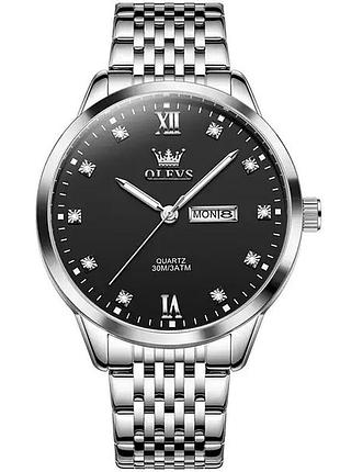 Часы наручные olevs 2943 black gray