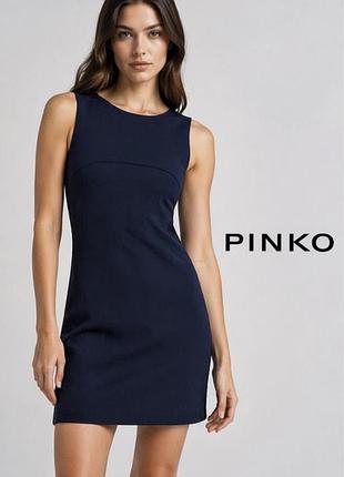Коротка сукня pinko, темно синій колір,  xs