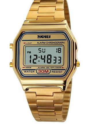 Часы наручные skmei 1123gd gold