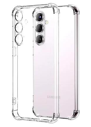 Чехол fiji proof для samsung galaxy s26 (s942) прозрачный бампер с усиленными бортами transparent