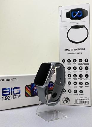 Умные часы smart т900 pro max (lux) серые