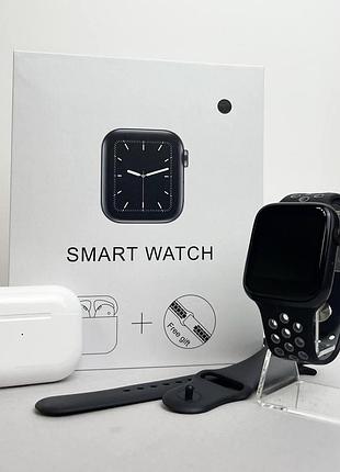 Комплект basic t55 - air pro 2 / smart watch / 2 ремешки (черный)