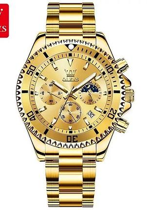 Часы наручные olevs 2870 gold