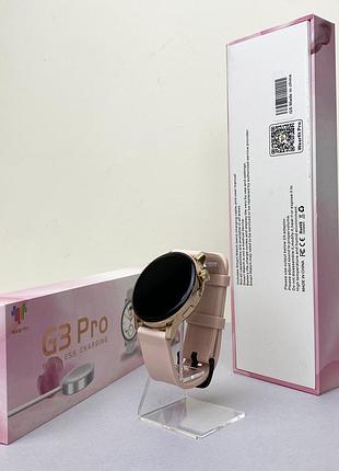Умные часы smart watch g3 pro (розовый)