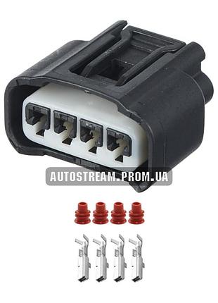 Електричний з'єднувач, герметичний автомобільний роз'єм, 4-контактний, 7283-7449, 90980-11885, 90980-12176