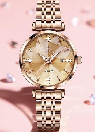 Часы наручные olevs 5536 rose gold