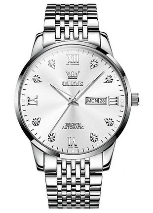 Часы наручные olevs 2943 white natural
