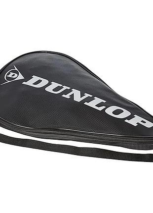Чехол для падел ракетки dunlop padel headcover. чехол на ракетку для падел тенниса. данлоп чехол на ракетку