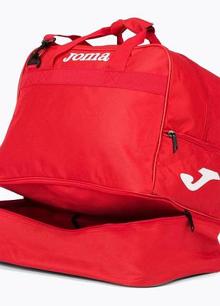 Футбольна сумка з подвійним дном хома joma training iiі small 50 л. спортивна сумка з відділенням для взуття