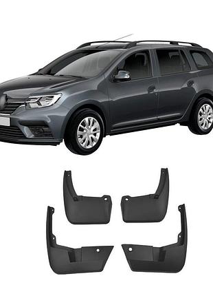 Бризковики mgc renault logan 2 mcv ll рено логан 2013-2022 р. в. комплект 4 шт 7717274244, 8201313092, 8201212479